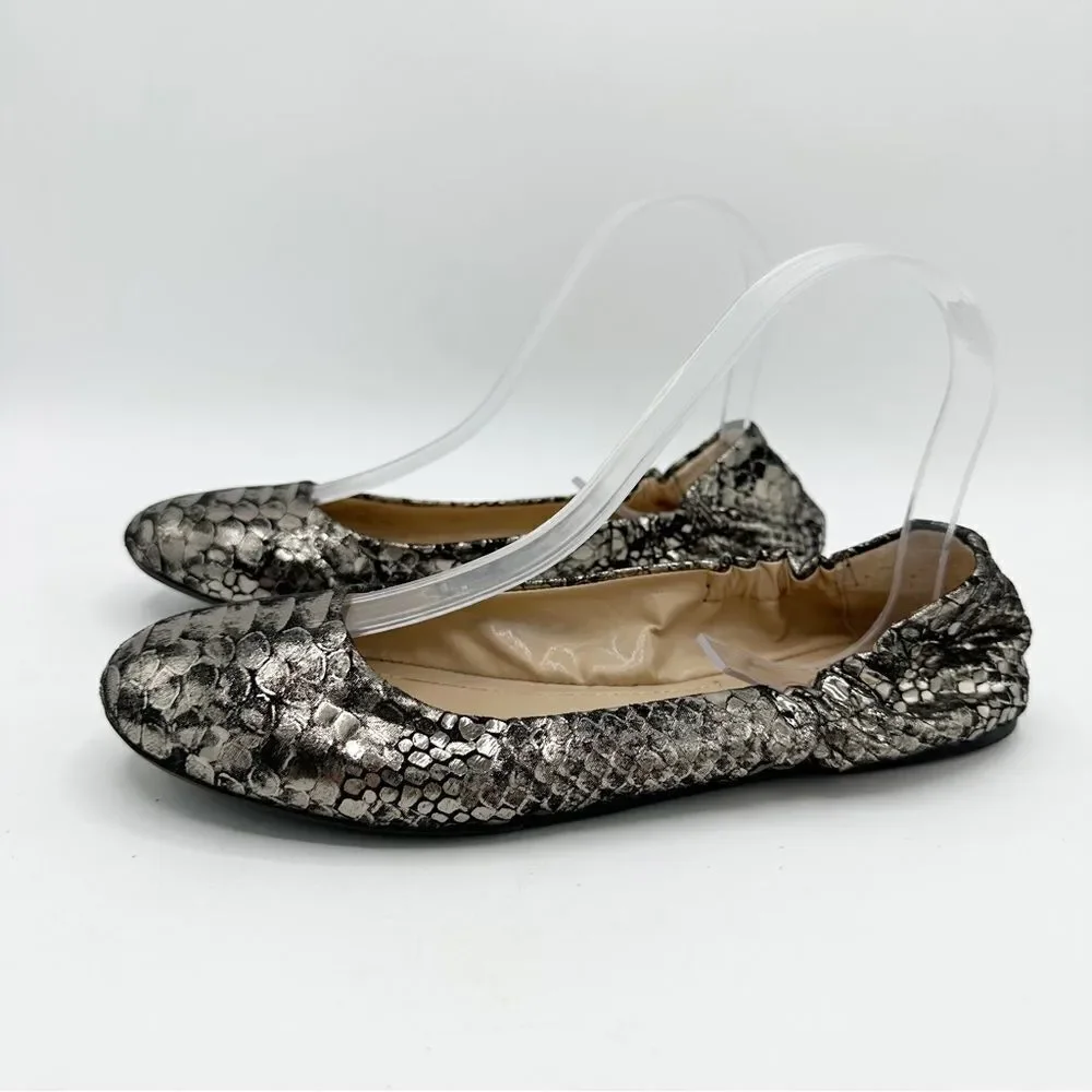 BCBG Paris‎ Magie Metallic Stretch Ballet Flat 8